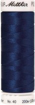 AMANN POLYSHEEN NAAI-BORDUURGAREN, COL-3622 BLAUW, 200M, PER STUK.