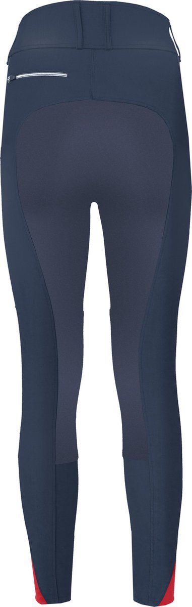PK International - Hardwell - Rijbroek - Full Seat - Lederen zitvlak - Moon Indigo - Donkerblauw - S/36