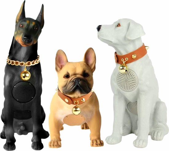 Bulldog Bluetooth-luidspreker, draagbaar, draadloos, met geïntegreerde Bulldog Bluetooth-luidspreker, draagbaar, draadloos, met geïntegreerde