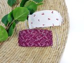 MijnNami 3D Mondkapje Kinderen - 4/7 jaar - 2 stuks Cherry - mondmasker kind