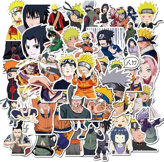 Naruto stickers – Naruto – 50 stuks – Anime stickers - Naruto manga - Anime merchandise - Stickers volwassenen - Stickers kinderen - Laptop stickers Naruto stickers – Naruto – 50 stuks – Anime stickers - Naruto manga - Anime merchandise - Stickers volwassenen - Stickers kinderen - Laptop stickers