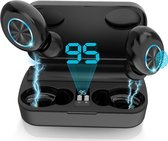 VIP Volledig Draadloze in-Ear Oordopjes Bluetooth Oortjes Draadloos Wireless Powerbank Earbuds met Extra Bas Geschikt voor Sport / Hardlopen / Samsung Galaxy /iPhone / Huawei / Android