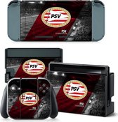 PSV Eindhoven- Nintendo Switch Console skin - NS stickers - 1 console en 2 controller stickers