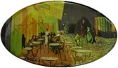 Épingle à cheveux ovale Vincent van Gogh - Café