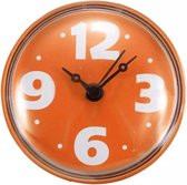 Missan: Horloge de salle de bain à Quartz de haute qualité Oranje - Klok de salle de bain étanche - Horloge de Douche - Horloge de salle de bain - Horloge de Cuisine