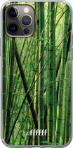 6F hoesje - geschikt voor iPhone 12 Pro - Transparant TPU Case - Bamboo #ffffff