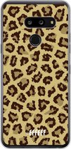 LG G8 ThinQ Hoesje Transparant TPU Case - Jaguar Print #ffffff