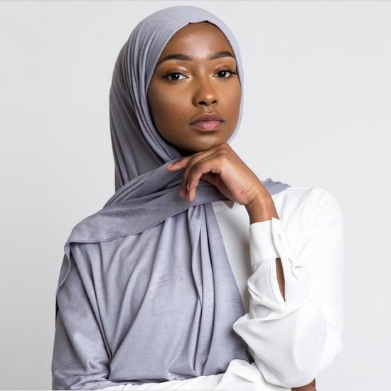 IRSA Scarfs Hoofddoek LICHT GRIJS - Hijab - Sjaal - Hoofddoek - Turban -  Jersey Scarf... | bol.com