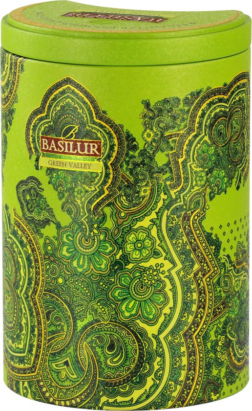 Basilur Tea Green Valley Metal