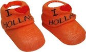 Baby Sokjes I Love Holland - 1 paar in geschenkverpakking - 0-6 maanden