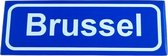 Koelkast magneet plaatsnaambord kombord  Bruxelle  Brussel