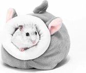 Pluche hamster speelhuisje met oren [Dwerghamsters, muizen]