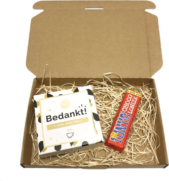 Brievenbus cadeau bedankt - Cadeaupakket - brievenbuspakket - Verjaardag -  Valentijn... | bol.com