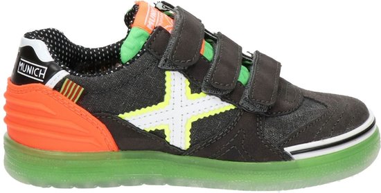 Munich G-3 Velcro Jongens Lage Sneakers - Grijs - Maat 32 | bol.com