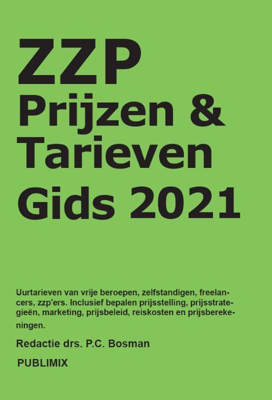 Prijzen & Tarievengids 2021