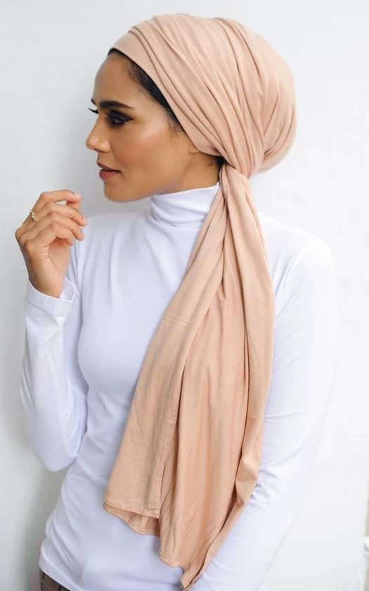 IRSA Scarfs Hoofddoek BEIGE - Hijab - Sjaal - Hoofddoek - Turban - Jersey  Scarf -... | bol.com
