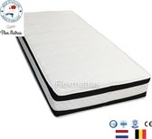 Pocketvering 7 zone 3D matras met Traagschuim Nasa 25 cm 190x200 cm