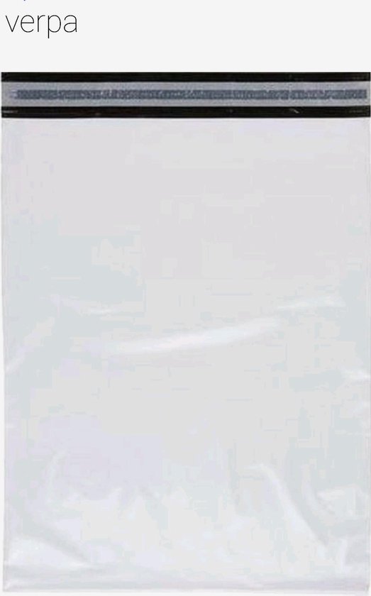 50 stuks - Verzendzakken 350 x 500 mm – 50 micron (kleding webshop)