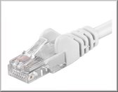 PremiumCord UTP 2m CAT6 patch cable RJ45-RJ45 white