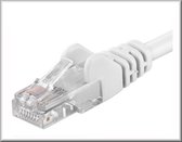 PremiumCord UTP 7m CAT6 patch cable RJ45-RJ45 white