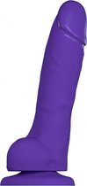 Strap-On-Me Soft Realistic Dildo met zuignap - paars XL