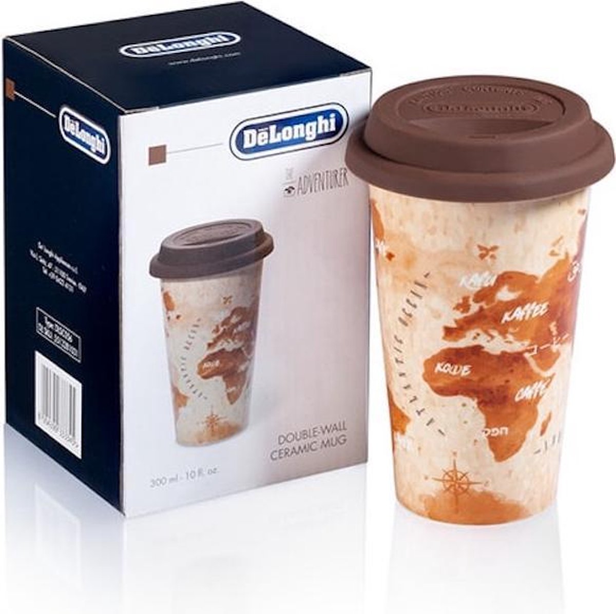 Delonghi keramische thermosbeker met dubbele wand DLSC056 — cadeau in Koken & Dineren - foto 4
