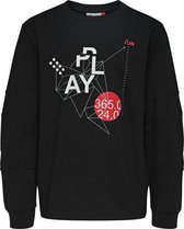 Lego Wear Longsleeve zwart play maat 134
