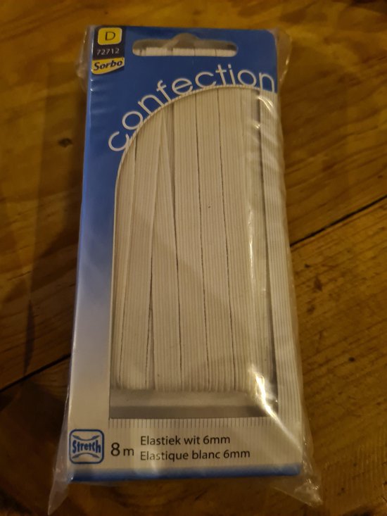 Directoire elastiek - 6mm x 10m - De Stoffenparel