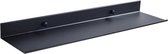 DB Lifestyle planchet 60cm mat zwart | aluminium industrieël | zwevend