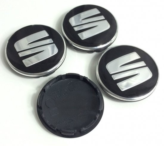 Seat Naafdoppen Set Van 4 Stuks 55mm 5F0601171 CBX Bol seat-naafdoppen-set-van-4-stuks-55mm-5f0601171-cbx-bol