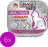 MAC’s Vetcare Urinary Kattenvoer - 70% Kippenvlees - 16 x 100g