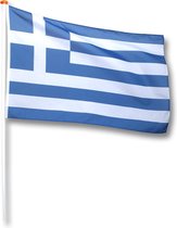 Vlag Griekenland 200x300 cm.