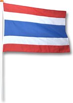 Vlag Thailand 70x100 cm.