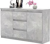 AZ-Home - Dressoir Bruno - Betonlook (grijs) - Kast
