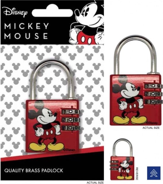 The Code Micky Mouse DISNEY - Hangslot let code - Mickey Mouse | bol.com