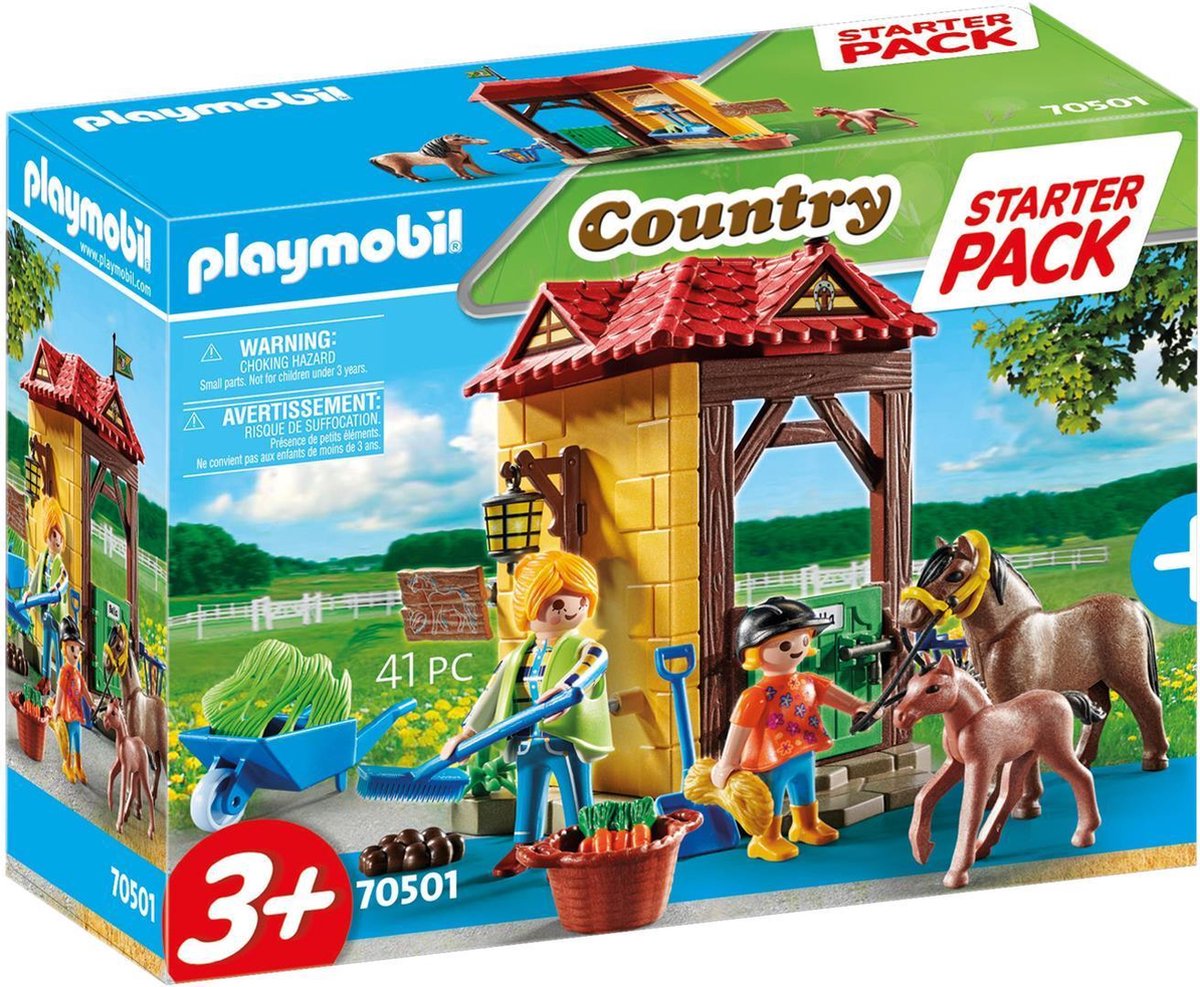 PLAYMOBIL Country Starterpack manege - 70501 - PLAYMOBIL