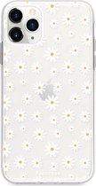 iPhone 12 Pro hoesje TPU Soft Case - Back Cover - Madeliefjes