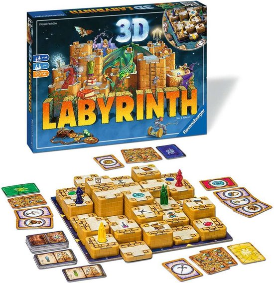 Afbeelding van het spel Een Bordspel Van Ravensburger - 3D Labyrinth