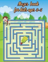 Mazes book for kids ages 3-5