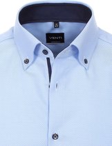 Venti Modern Fit Overhemd Blauw Strijkvrij 113644200-101 - XL