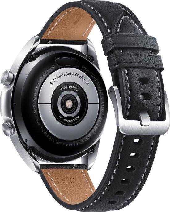 Samsung Galaxy Watch3 - Smartwatch - Stainless Steel - 45mm - Zilver | bol