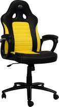 GAME HERO® Driver O2 Gaming Stoel Vaste Armleuningen - Stoel Met Hoofdleuning - Fel Geel