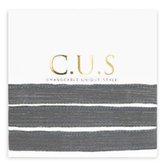 Changeable Unique Style (C.U.S.) - Armband - 5 Schuifkralen - Grijs / Goud