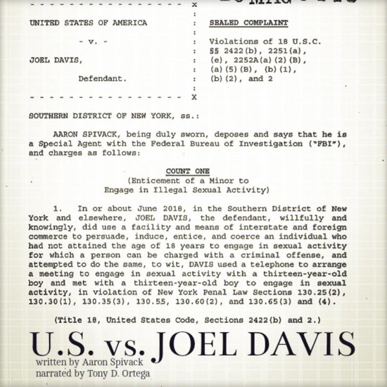 United States Vs. Joel Davis - cover