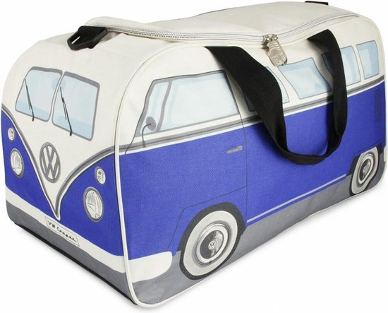 VW T1 Bus Sporttas - blauw/beige - Volkswagen