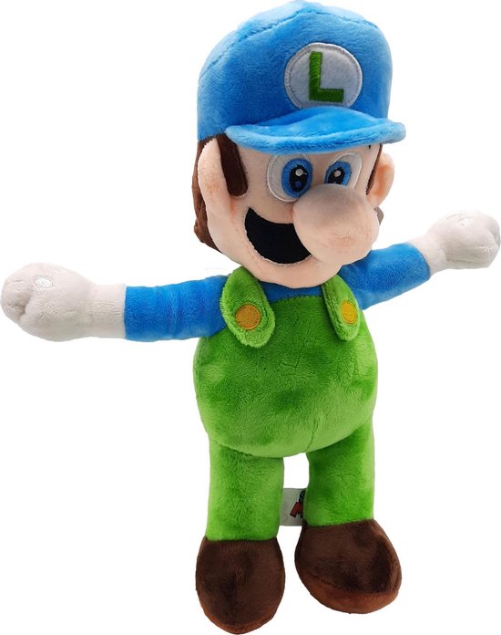Ja teller Persoonlijk Nintendo - Super Mario - Knuffel - Ice Luigi - Pluche - 35 cm | bol.com