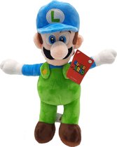 Nintendo - Super Mario - Knuffel - Ice Luigi - Pluche - 35 cm