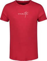 Collect The Label - Create T-shirt - Rood  - Unisex - XXL