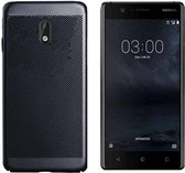 Backcover Holes - Telefoonhoesje - Hoesje voor voor Nokia 5 - Zwart