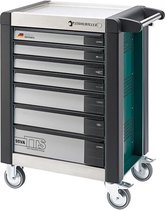 Stahlwille Gereedschapswagen - 95VA/7G - gevuld - 7 lades - 124-delig - Groen